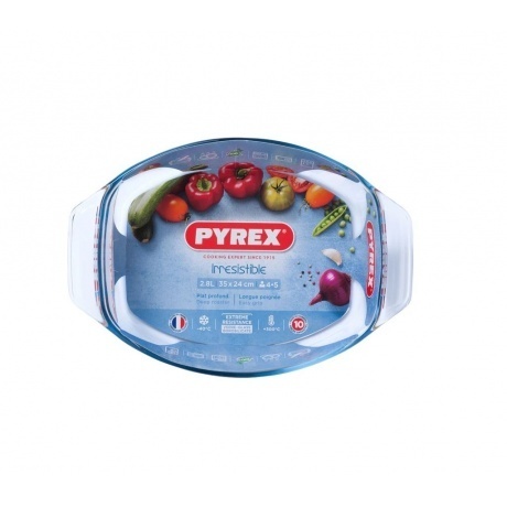 Блюдо для запекания Pyrex Irresistible 411B000/7046 35х24см - фото 2