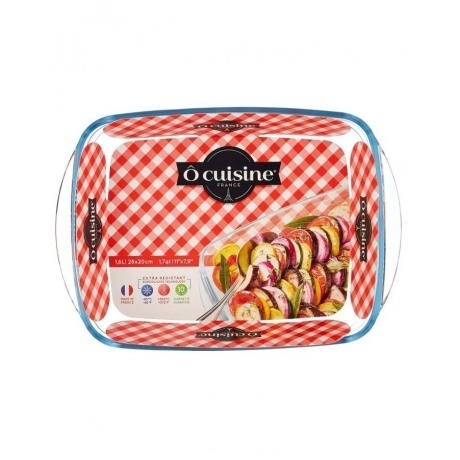 Блюдо для запекания Pyrex O Cuisine 217BC00/1046 28x20x5см - фото 2