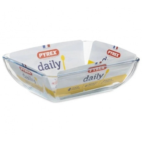 

Блюдо для запекания и выпечки DAILY 25x20x7.5см прямоугольное PYREX 343B000/3048