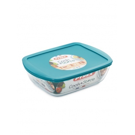 

Блюдо для запекания и выпечки с крышкой COOK&STORE 2.5л 28х20x8см прямоугольное PYREX 216P000/5045ST
