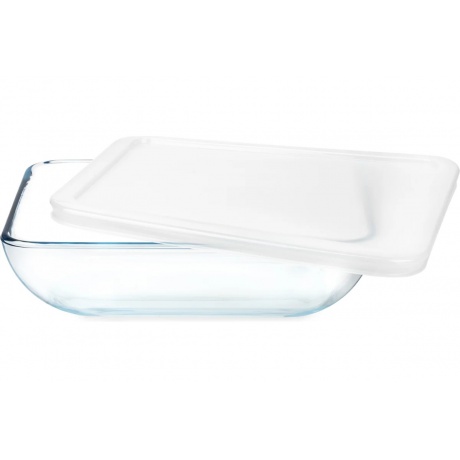 

Блюдо для запекания и выпечки с крышкой DAILY 1.3л 22x17x6см прямоугольное