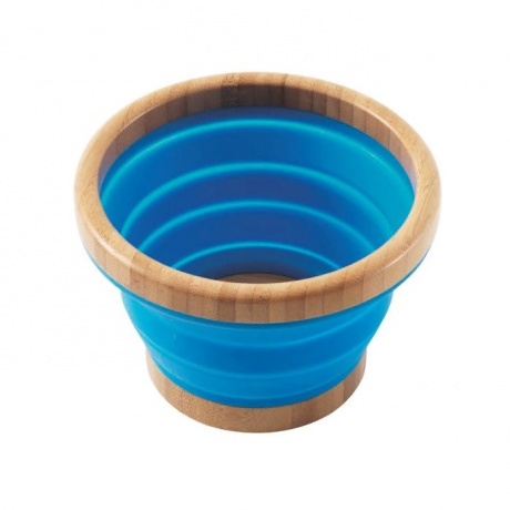 Миска Outwell Collaps Bamboo Bowl M 650356 Blue - фото 1