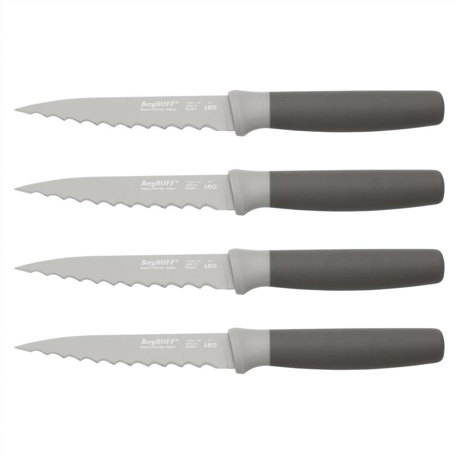 Набор ножей для стейка Berghoff 4шт набор ножей для стейка ivo virtu