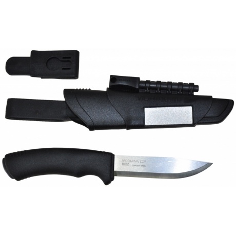 Нож разделочный Mora Bushcraft Survival (11835) черный - фото 1