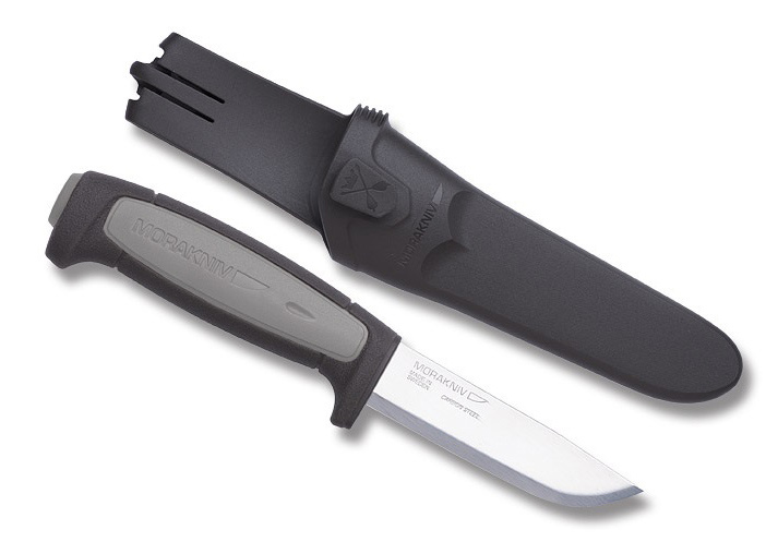 Нож разделочный Mora Robust (12249) серый/черный - фото 1