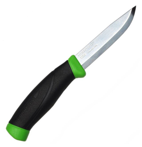 Нож разделочный Mora Companion (12158) зеленый/черный - фото 1