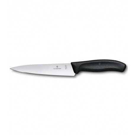 Нож разделочный Victorinox Swiss Classic (6.8003.15B) черный - фото 1
