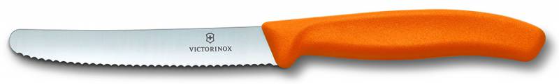 Нож столовый Victorinox Swiss Classic (6.7836.L119) оранжевый - фото 1