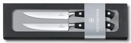 Набор ножей кухонных Victorinox Forged Steak (7.7242.2W) 2 шт че...