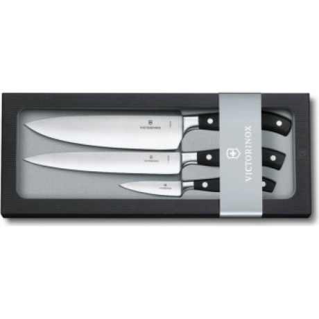 Набор ножей кухонных Victorinox Forged Chefs (7.7243.3) 3 шт черный