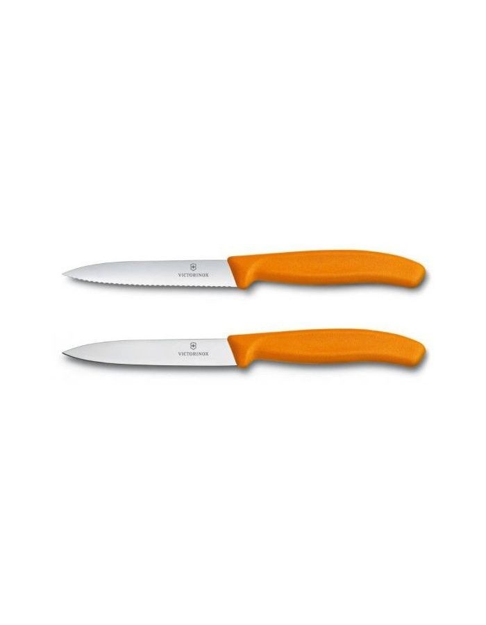 Набор ножей кухонных Victorinox Swiss Classic (6.7796.L9B) 2 шт оранжевый