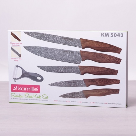 Набор ножей Kamille 5043 6пр. - фото 2