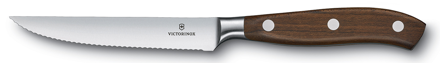 Набор ножей кухонных Victorinox Grand Maitre Steak (7.7240.2W) 2 шт дерево