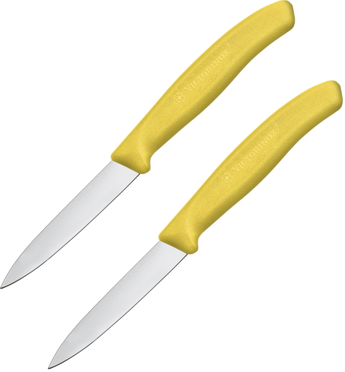 Набор ножей кухонных Victorinox Swiss Classic (6.7606.L118B) 2 шт желтый - фото 1