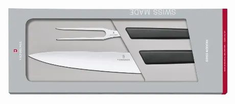 Набор ножей кухонных Victorinox Swiss Modern (6.9093.21G) + вилк...