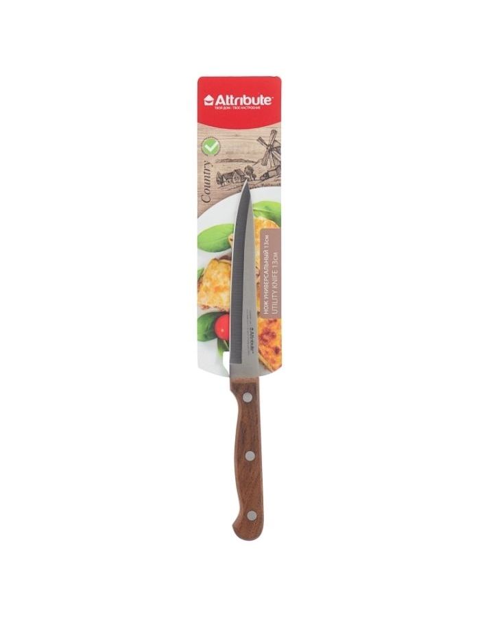 Нож универсальный Attribute Knife Country AKC215 13см нож для овощей attribute knife chef akc003 8см