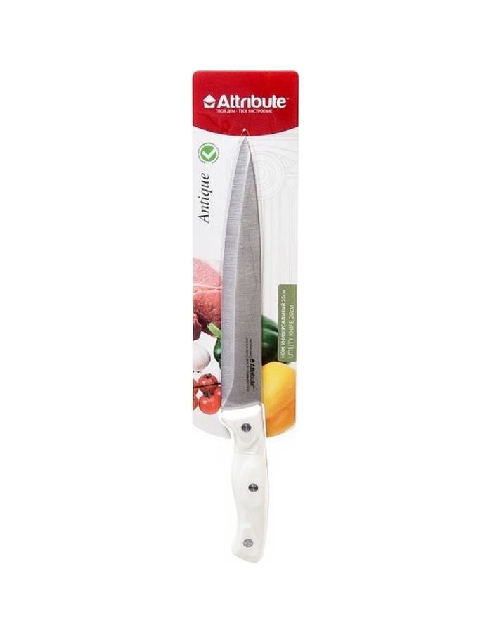 нож универсальный marble 20см attribute knife akm218 Нож универсальный Attribute Knife Antique AKA018 20см