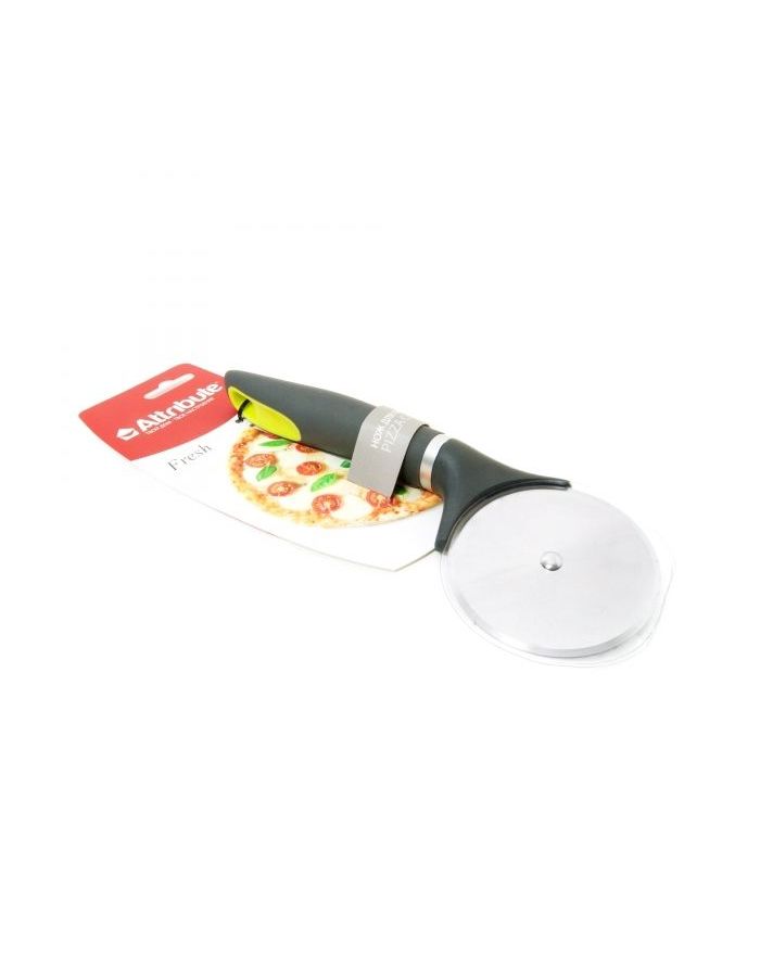 Нож для пиццы Attribute Gadget Fresh AGF170 нож для пиццы в форме топора с бамбуковой ручкой суперострый нож для пиццы из нержавеющей стали нож для пиццы вафель принадлежности для в