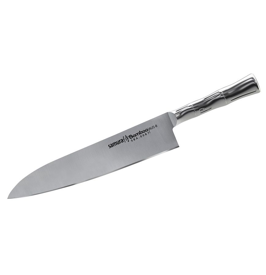 цена Нож Samura Bamboo Гранд Шеф, 24 см, AUS-8