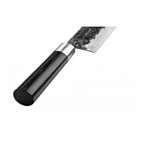 Нож Samura Blacksmith накири, 16,8 см, AUS-8, микарта - фото 3