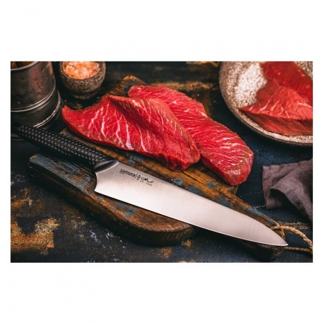 Нож Samura Golf Шеф, 22,1 см, AUS-8 - фото 6