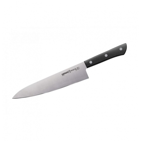 Нож Samura Harakiri Шеф, 20,8 см, корроз.-стойкая сталь, ABS пластик - фото 1