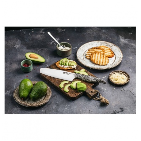 Нож Samura Inca накири, 16,5 см, белая циркониевая керамика - фото 5
