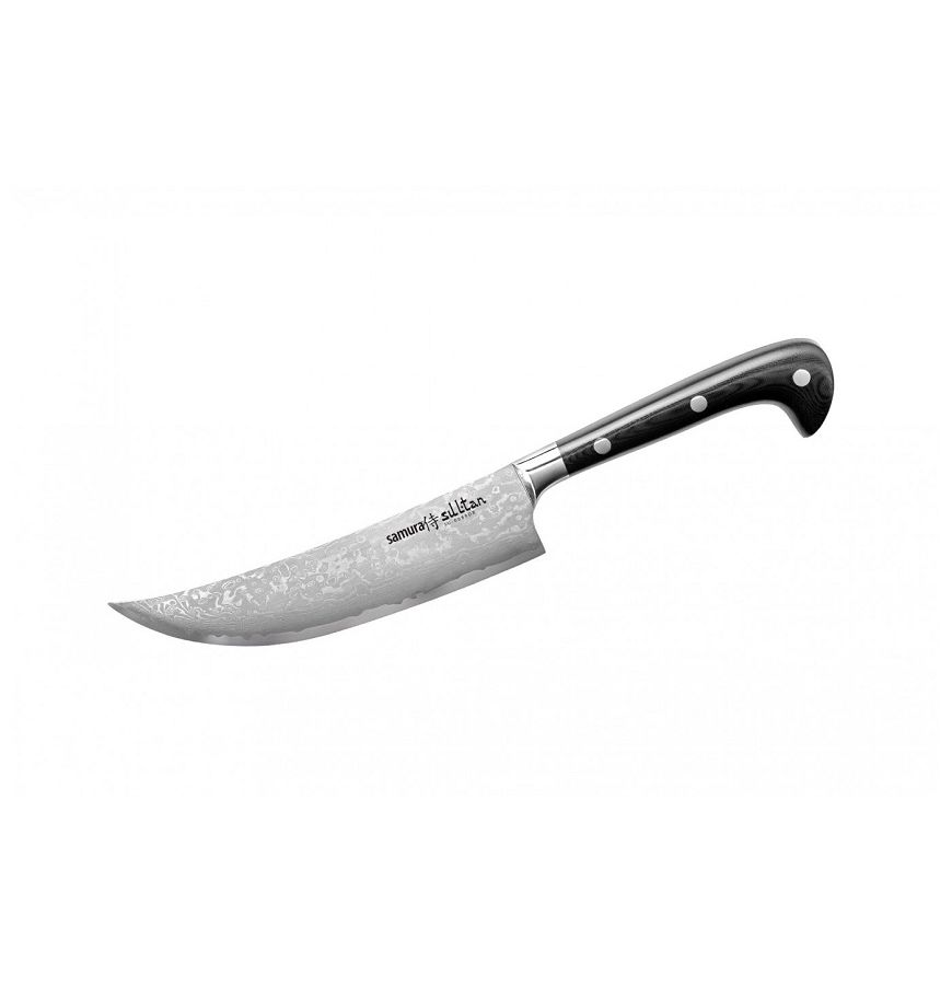 Нож Samura Sultan Пичак, 15,9 см, G-10, дамаск 67 слоев нож samura для хлеба damascus 23 см g 10 дамаск 67 слоев