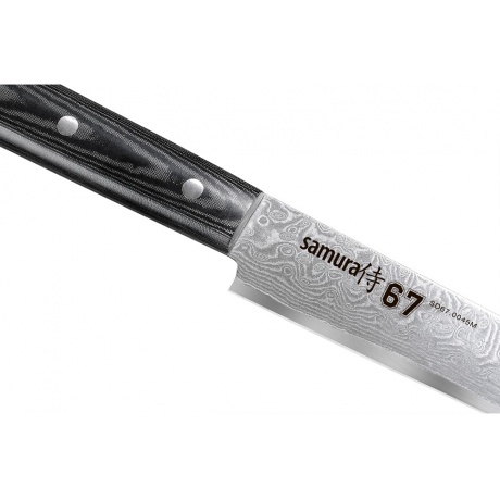 Нож Samura для нарезки 67, 19,5 см, дамаск 67 слоев, микарта - фото 2