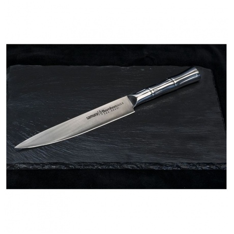 Нож Samura для нарезки Bamboo 20 см, AUS-8 - фото 6