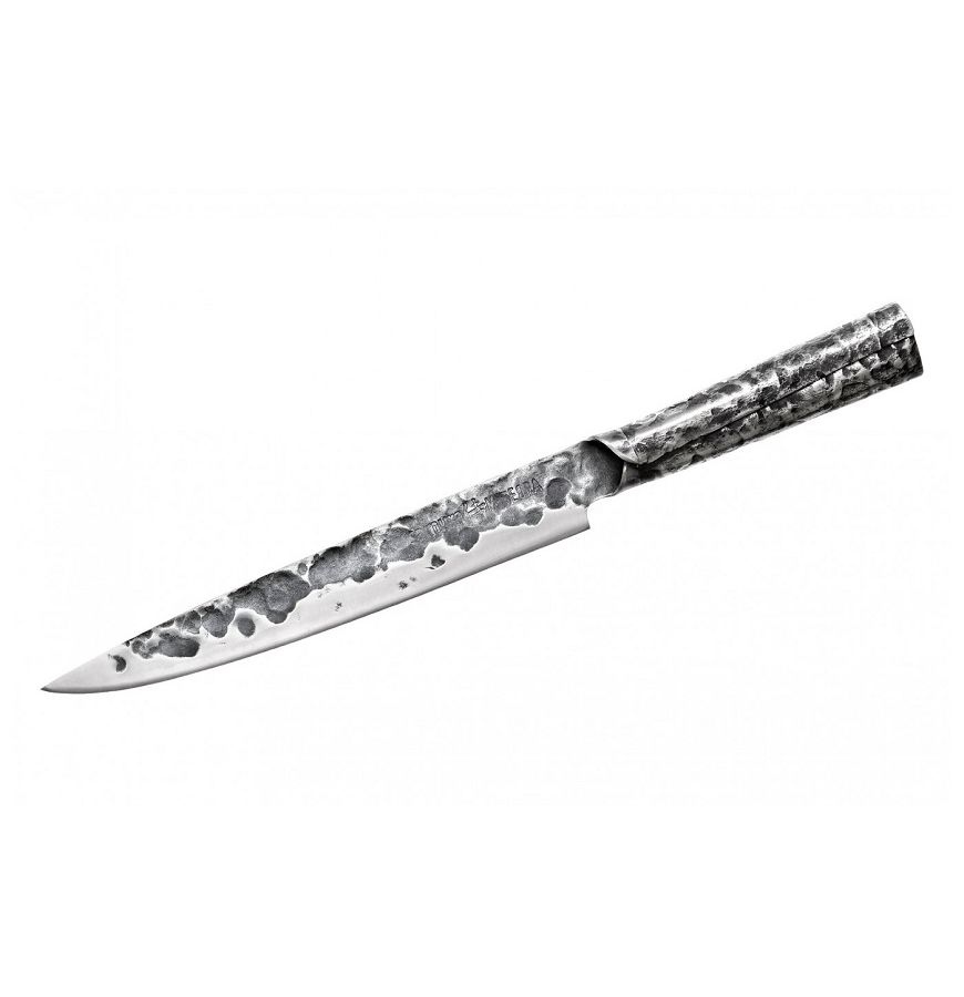 Нож Samura для нарезки Meteora, слайсер, 20,6 см, AUS-10 кованый кухонный нож longquan бытовой нож для нарезки набор ножей для нарезки очень быстрый острый кухонный нож кухонные инструменты