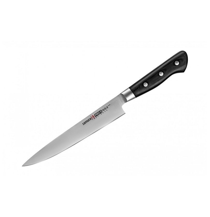Нож Samura для нарезки Pro-S, 20 см, G-10 нож для нарезки sultan pro 21 3 см sup 0045 k samura