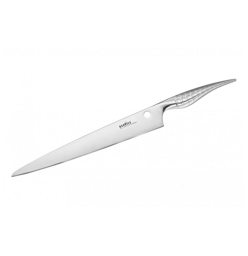 Нож Samura для нарезки Reptile, слайсер, 27,4 см, AUS-10 нож дамасский для нарезки лосося сашими многофункциональный нож из нержавеющей стали для нарезки японский нож для суши нож шеф повара