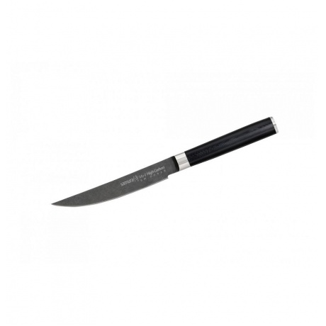 Нож Samura для стейка Mo-V Stonewash, 12 см, G-10 - фото 1