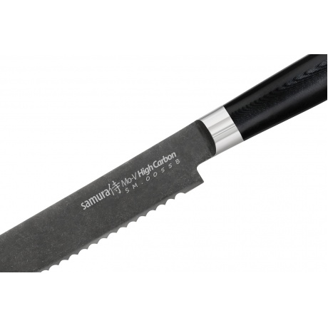 Нож Samura для хлеба Mo-V Stonewash, 23 см, G-10 - фото 2