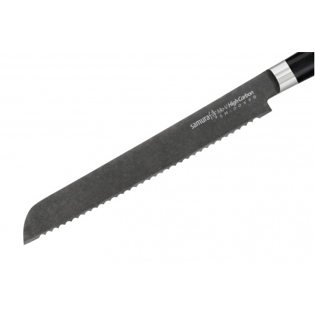 Нож Samura для хлеба Mo-V Stonewash, 23 см, G-10 - фото 7