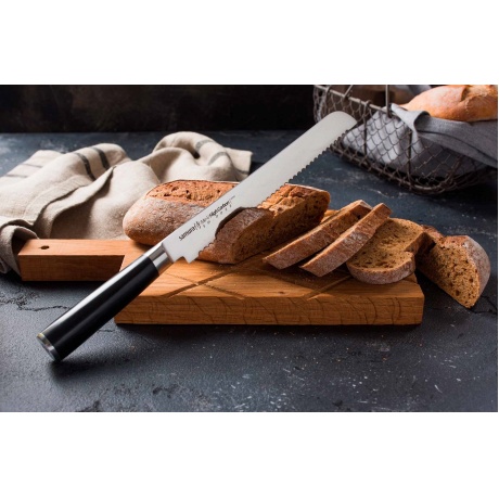 Нож Samura для хлеба Mo-V, 23 см, G-10 - фото 3