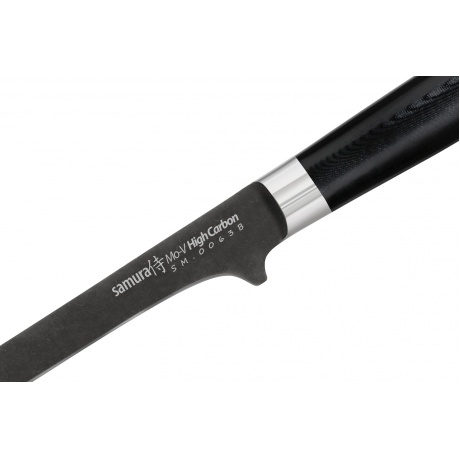 Нож Samura обвалочный Mo-V Stonewash, 16,5 см, G-10 - фото 3