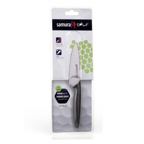 Нож Samura овощной Golf, 9,8 см, AUS-8 - фото 7