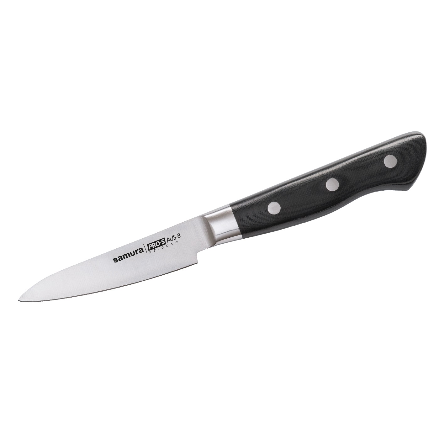 Нож Samura овощной Pro-S, 8,8 см, G-10 нож кухонный omoikiri damascus kuon овощной 4992038