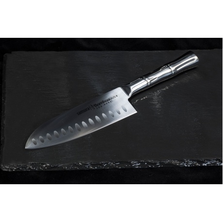 Нож Samura сантоку Bamboo, 16 см, AUS-8 - фото 8