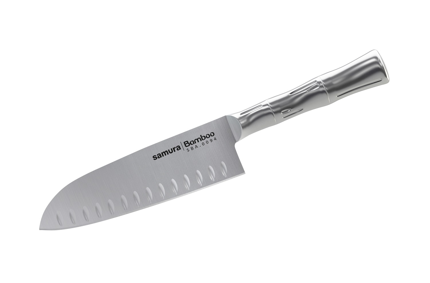 Нож Samura сантоку Bamboo, 16 см, AUS-8 нож кухонный alfa сантоку 16 9 см saf 0095 k samura
