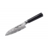 Нож Samura сантоку Damascus, 14,5 см, G-10, дамаск 67 слоев