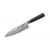 Нож Samura сантоку Damascus, 18 см, G-10, дамаск 67 слоев