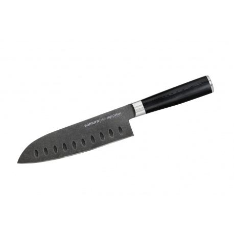 Нож Samura сантоку Mo-V Stonewash, 18 см, G-10 - фото 1