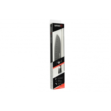 Нож Samura сантоку Mo-V Stonewash, 18 см, G-10 - фото 2