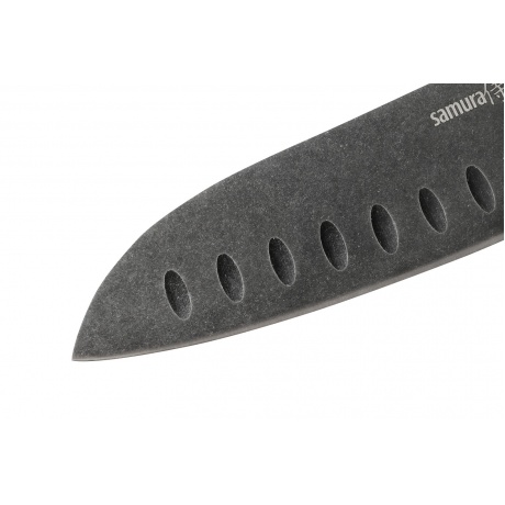Нож Samura сантоку Mo-V Stonewash, 18 см, G-10 - фото 3