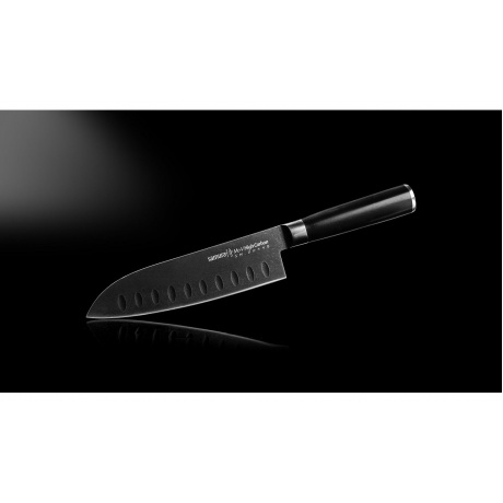 Нож Samura сантоку Mo-V Stonewash, 18 см, G-10 - фото 7