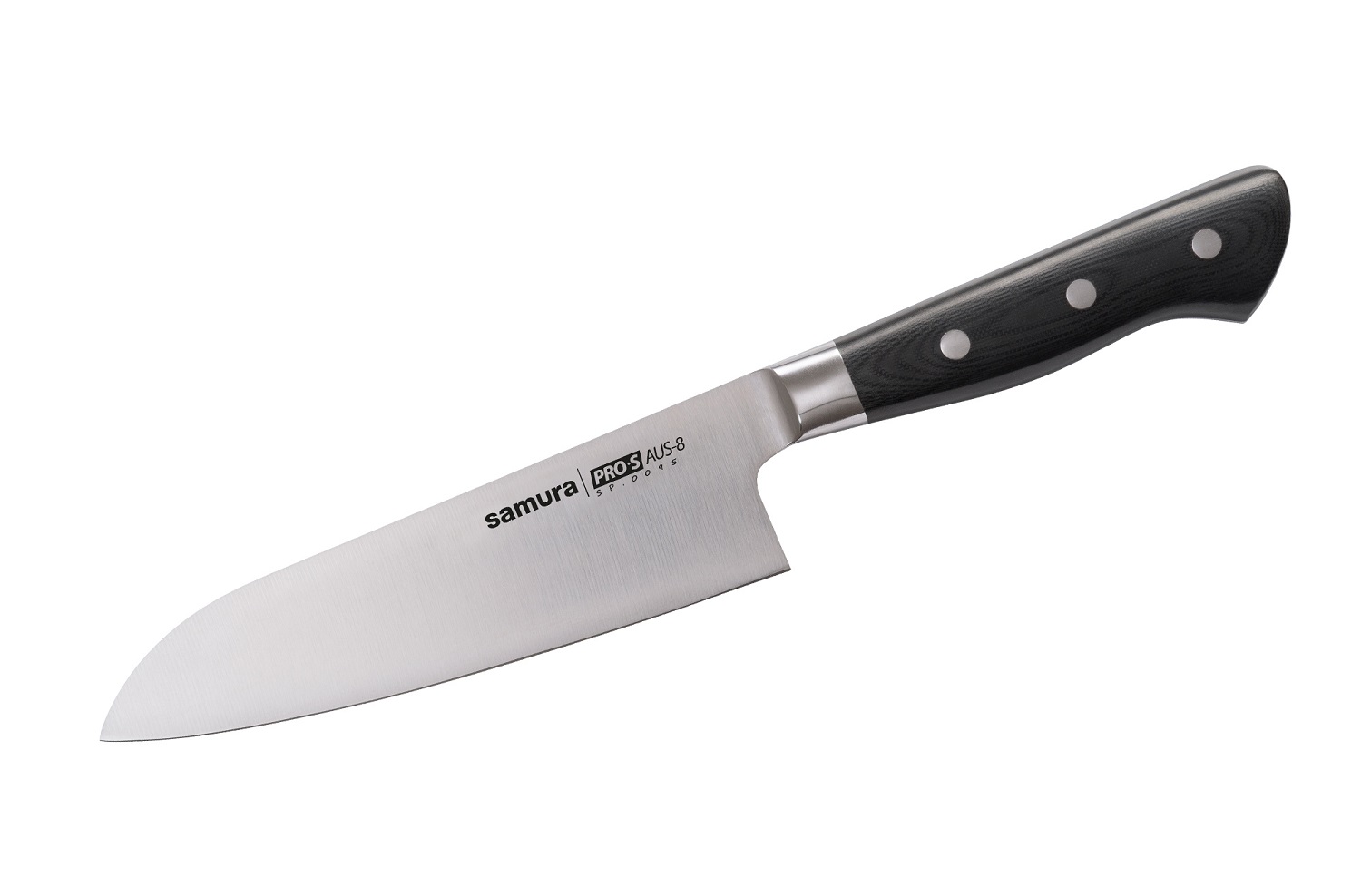 Нож Samura сантоку Pro-S, 18 см, G-10 нож кухонный samura bamboo сантоку 157мм sba 0094