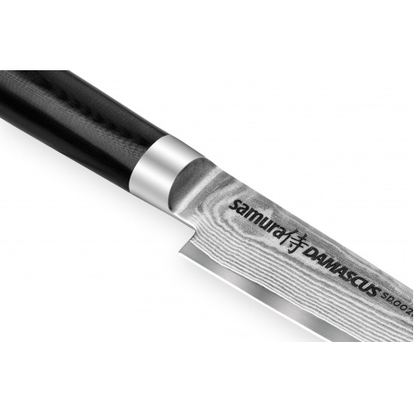 Нож Samura универсальный Damascus, 12,5 см, G-10, дамаск 67 слоев - фото 3
